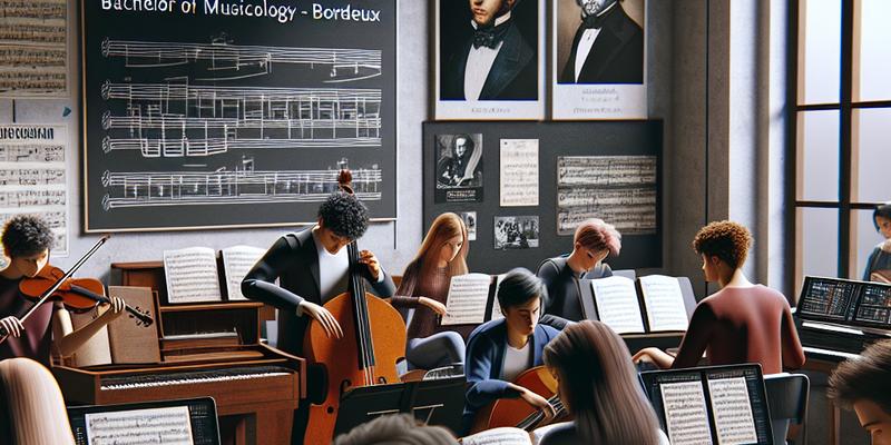 Licence Musicologie à Bordeaux : Inscriptions et Programme Licence Musicologie à Bordeaux : Inscriptions et Programme