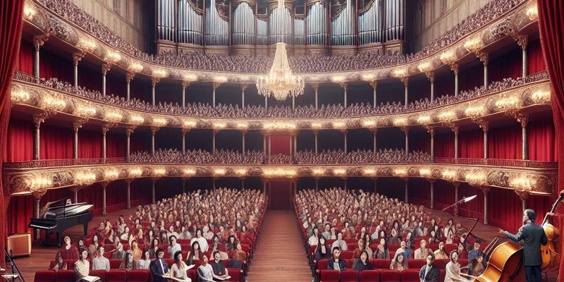 Opéra et Musique Scénique : Cours Spécialisés en Licence Musicologie